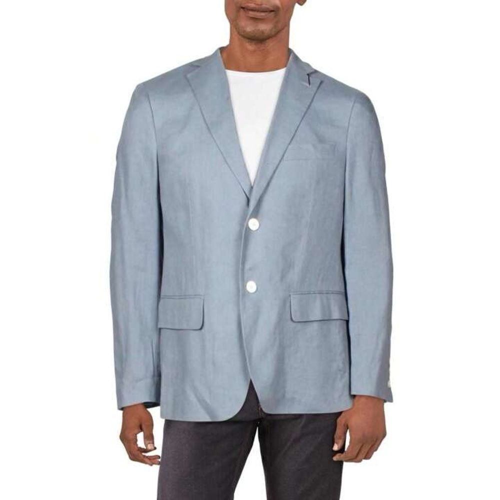 Revolve Ralph Lauren UltraFlex Classic-Fit Sage Linen Sport Coat Lassiter Blazer